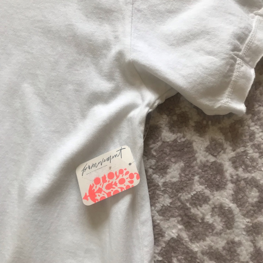 FP Movement by Free People White Short Sleeve Oversized Tee - Picture 12 of 16